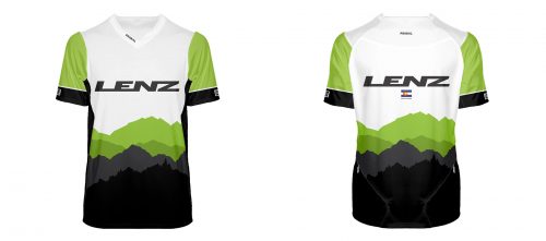 Lenz Sport Mountain bike jersey front and back