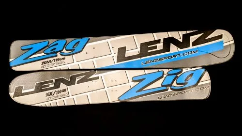lenz sport riff raff Skibike skis all mountain