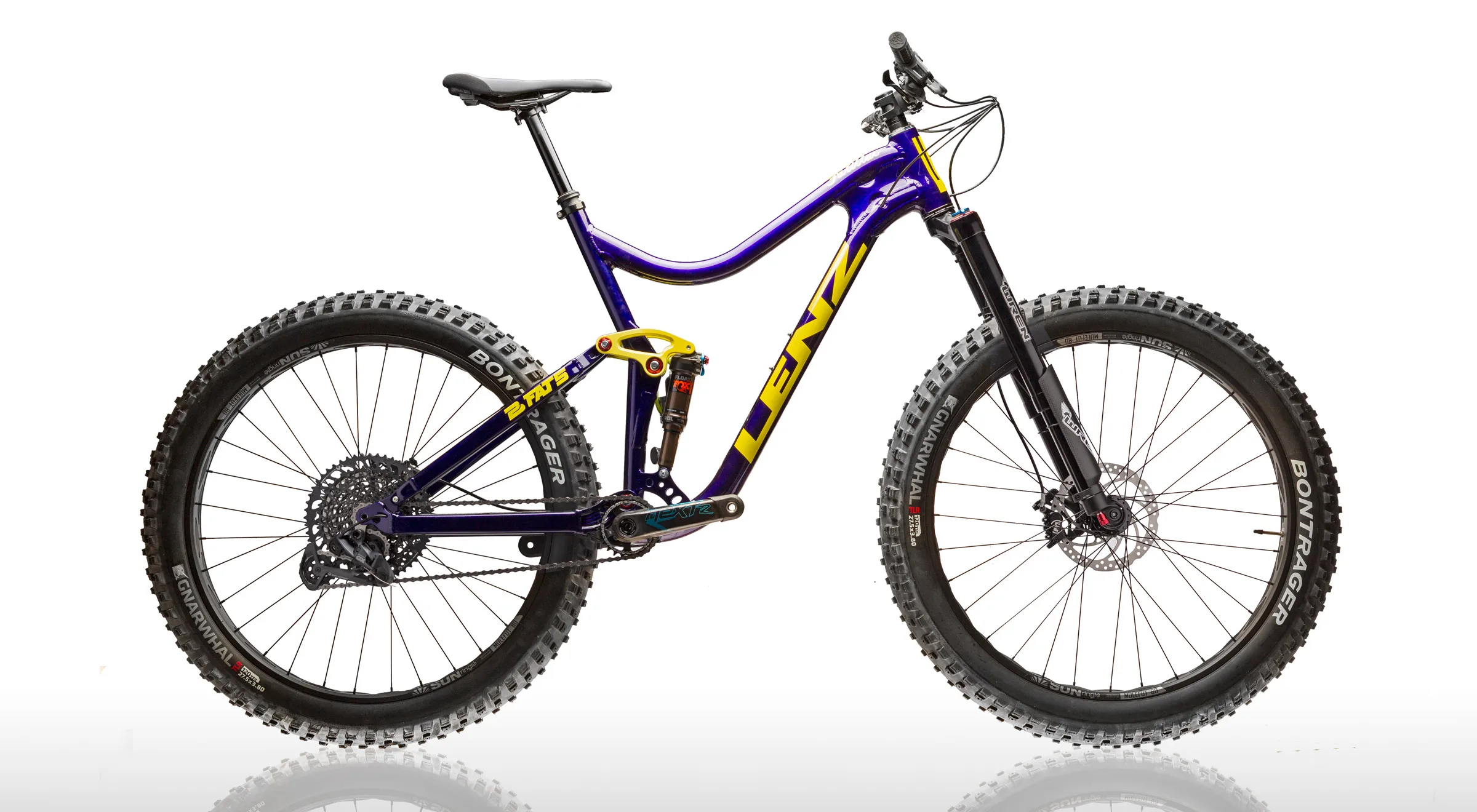 lenz fatillac full suspension fat bike