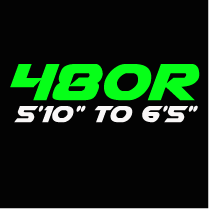 480R - 5'10" to 6'5"