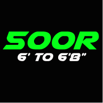 500R - 6' to 6'8"